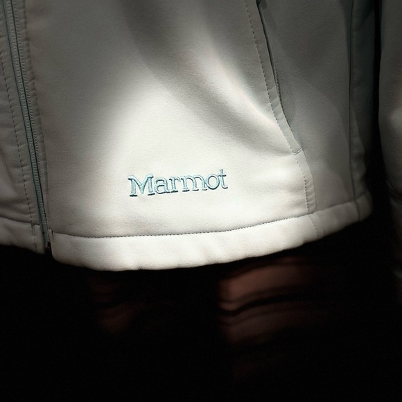 MARMOT Blue Micro Fleece-lined Jacket - Size M - Picture 6 of 9